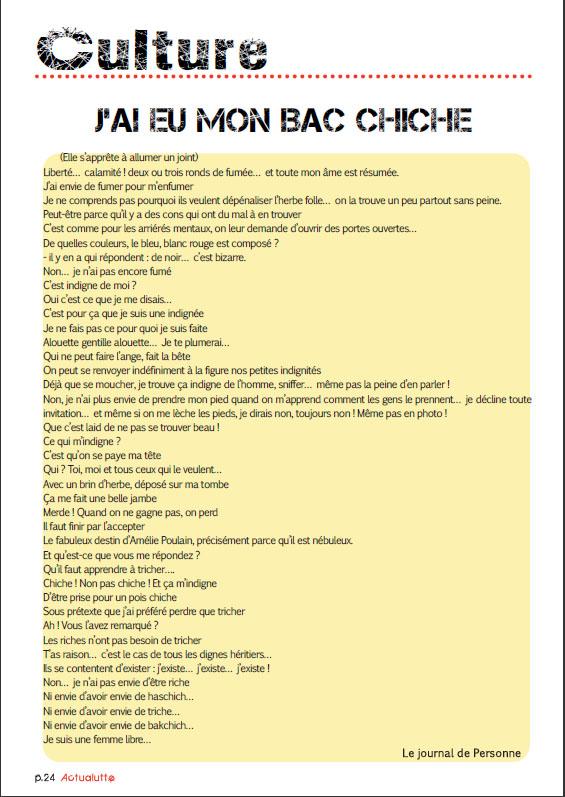 bac chiche