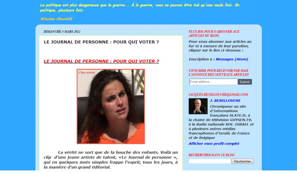 BENILLOUCHE032012A