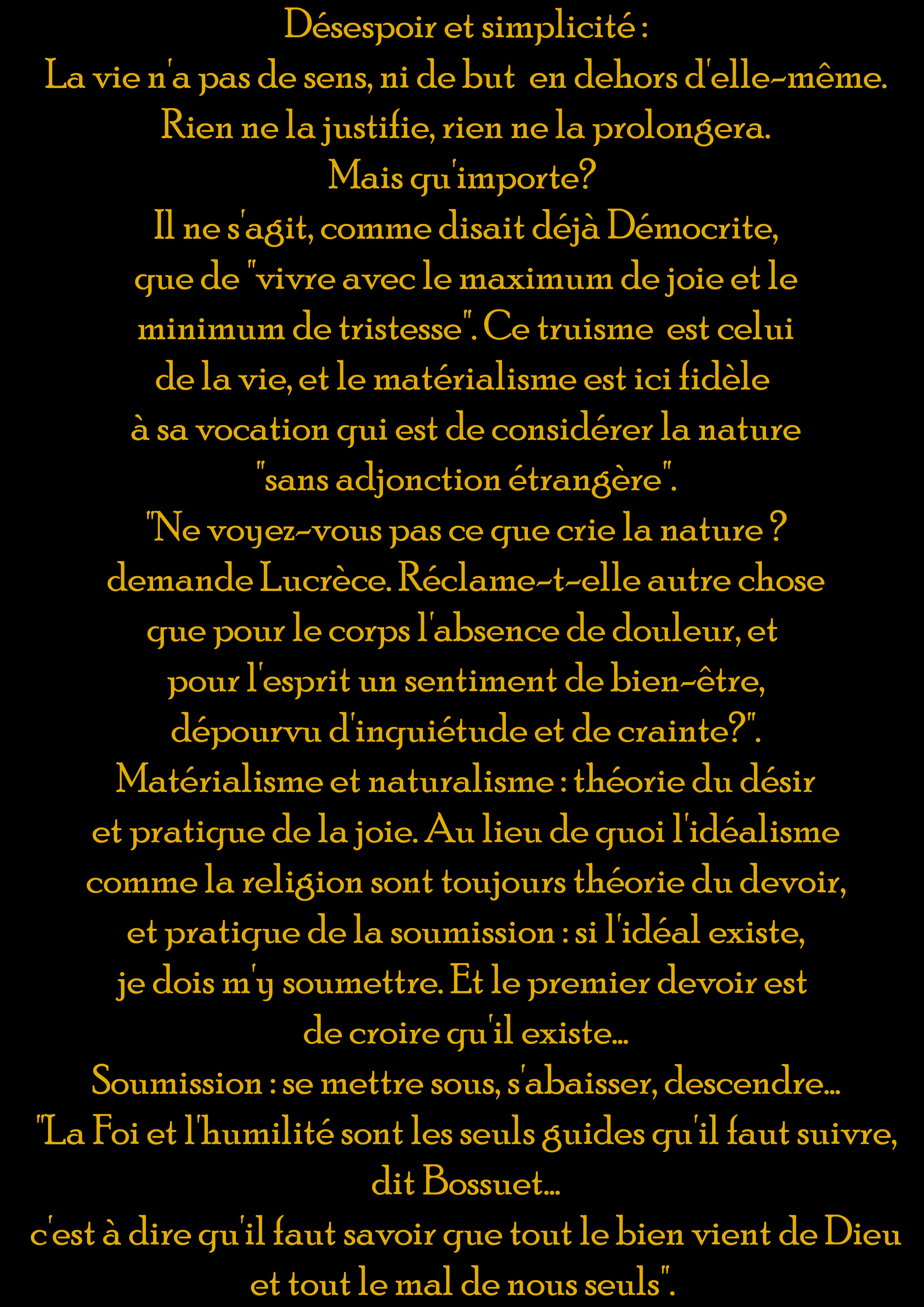 image de desespoir