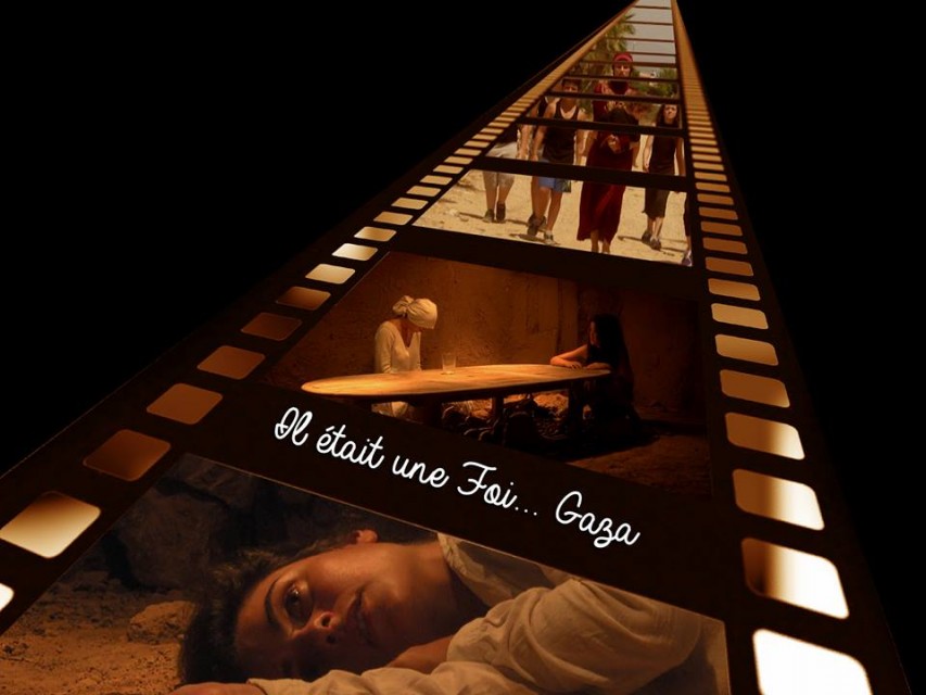 Affiche du film Il était une Foi... Gaza, avec photos