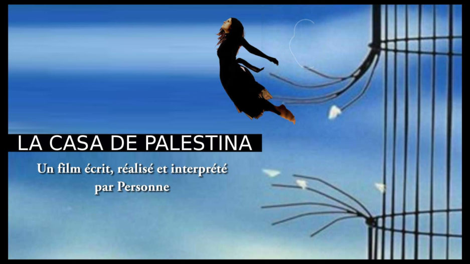 photographie affiche film La casa de Palestina, ancien L'orpheline de la Palestine, avec Personne sortant d'une cage tel un oiseau
